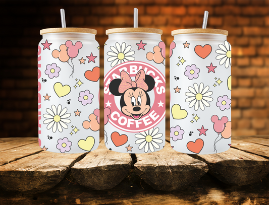 Starbucks coffee, Minnie - UV Libby Wrap