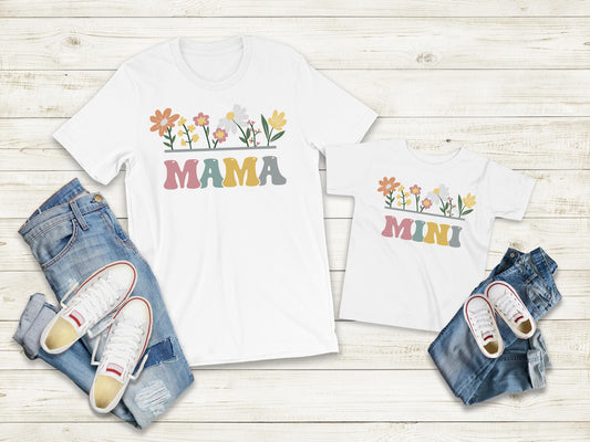 Mom & Me - Retro Flower Mama