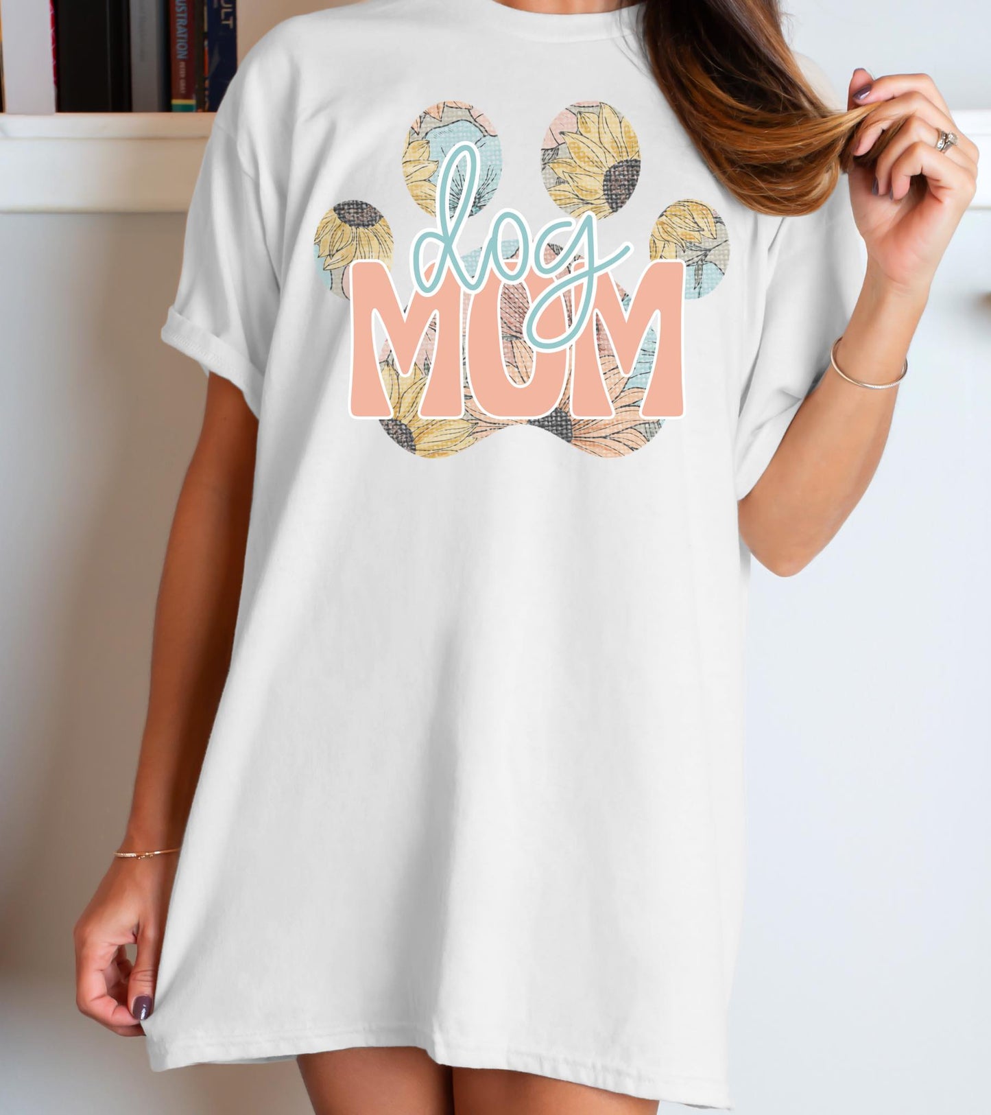 Floral Dog Mom