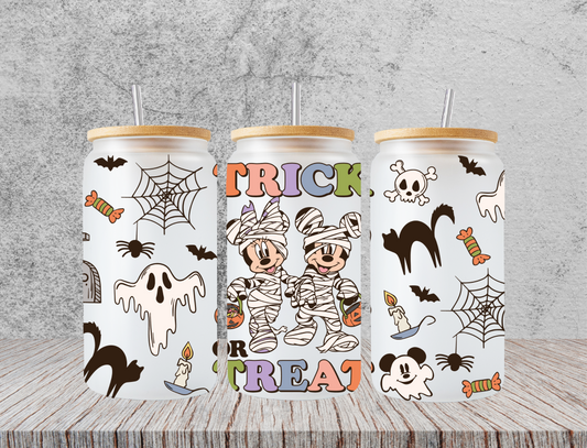 Trick or treat, mummy Mickey/Minnie - UV Libby Wrap
