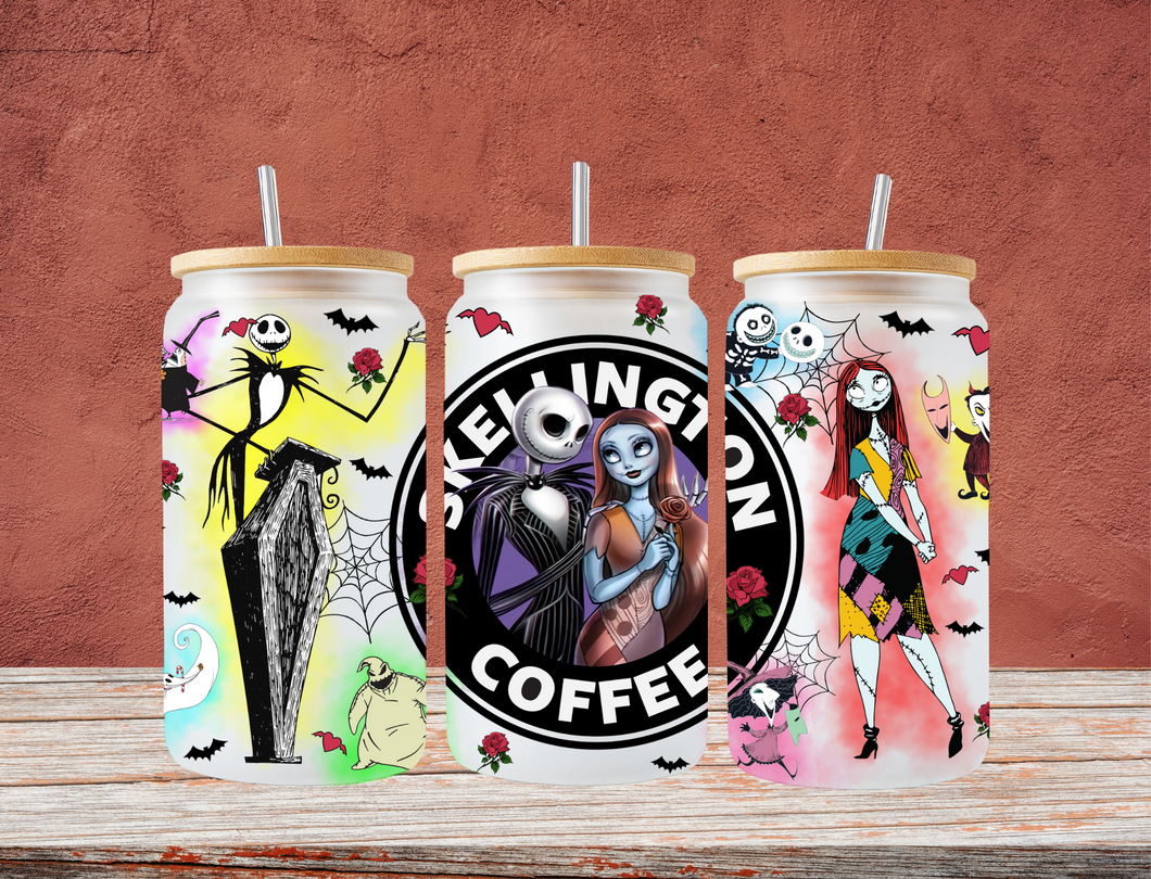 Skellington coffee - UV Libby Wrap