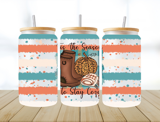 Tis the season to stay cozy - UV Libby Wrap