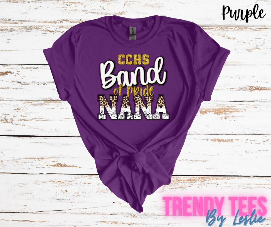 CCHS Band of Pride Nana