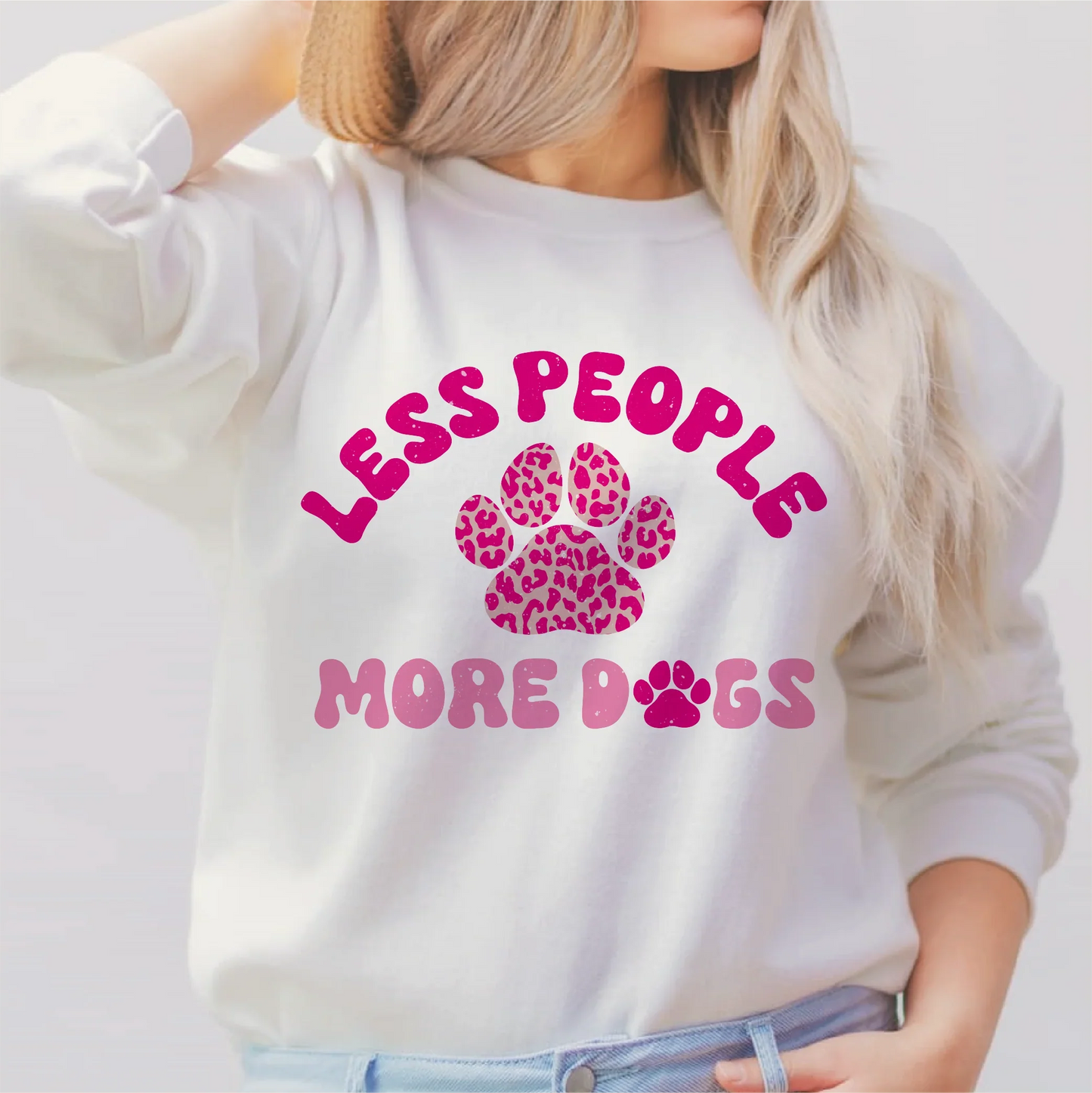 Less people more dogs